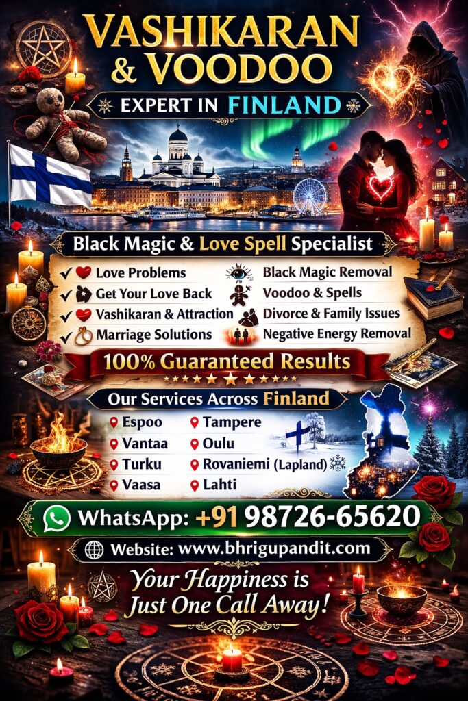 Voodoo Expert in Finland, Black Magic Specialist Finland