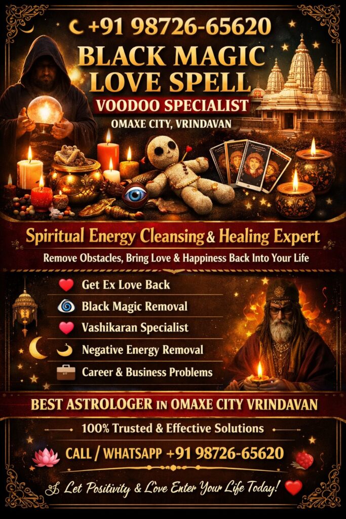 Black Magic, Love Spell, Voodoo Specialist Vrindavan