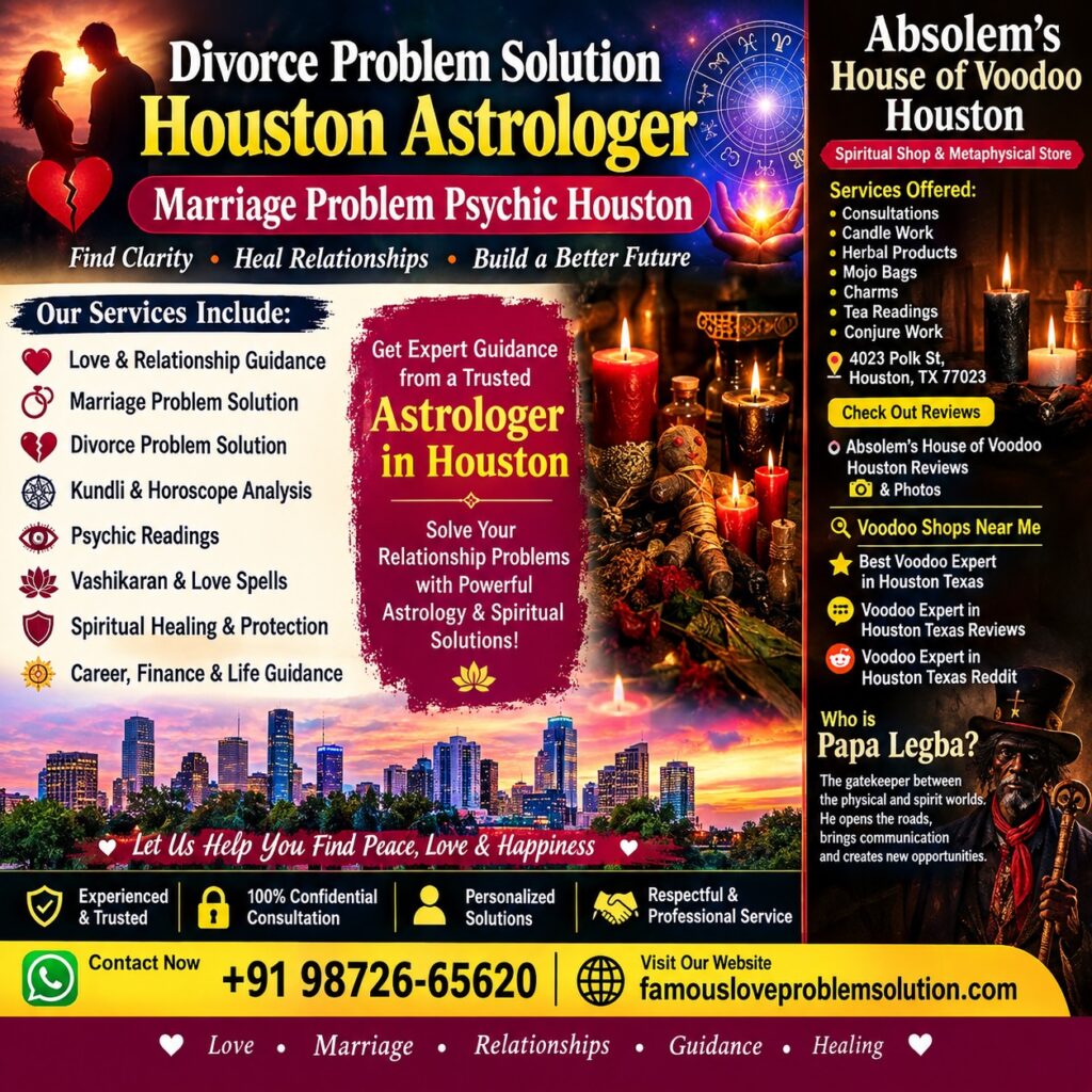 Divorce Problem Solution Houston Astrologer | Marriage Problem Psychic Houston